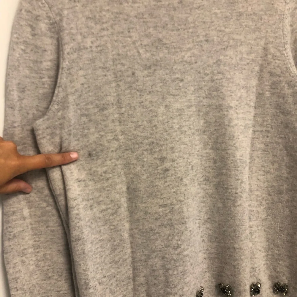 Equipment Femme Cashmere Rhinestone Sweater - Picture 8 of 8